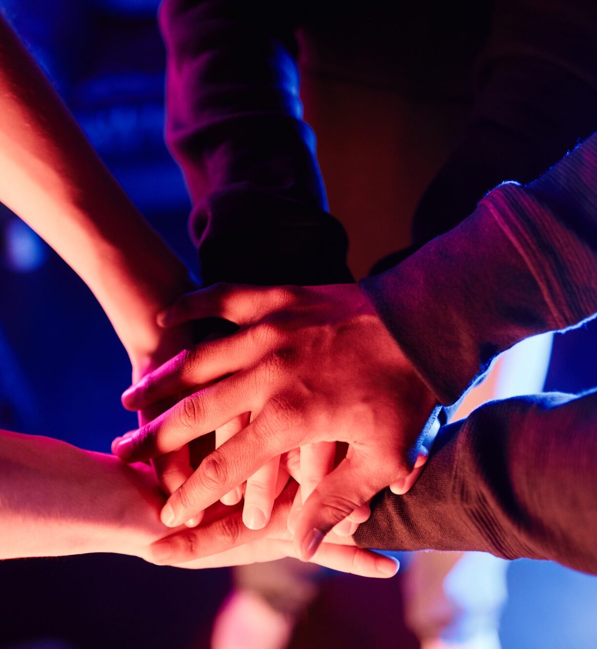 eSports Team Huddling